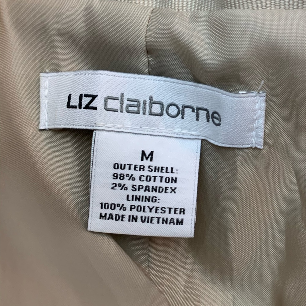 Liz Claiborne Tan Business Jacket - Picture 3 of 4